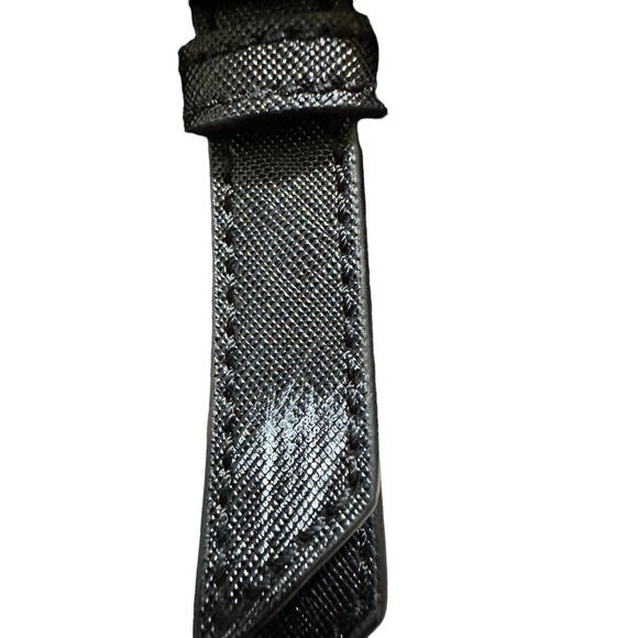 Saffiano Leather-Trimmed Nylon Crossbody Bag - Picture 3 of 11